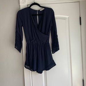 Abercrombie & Fitch navy romper